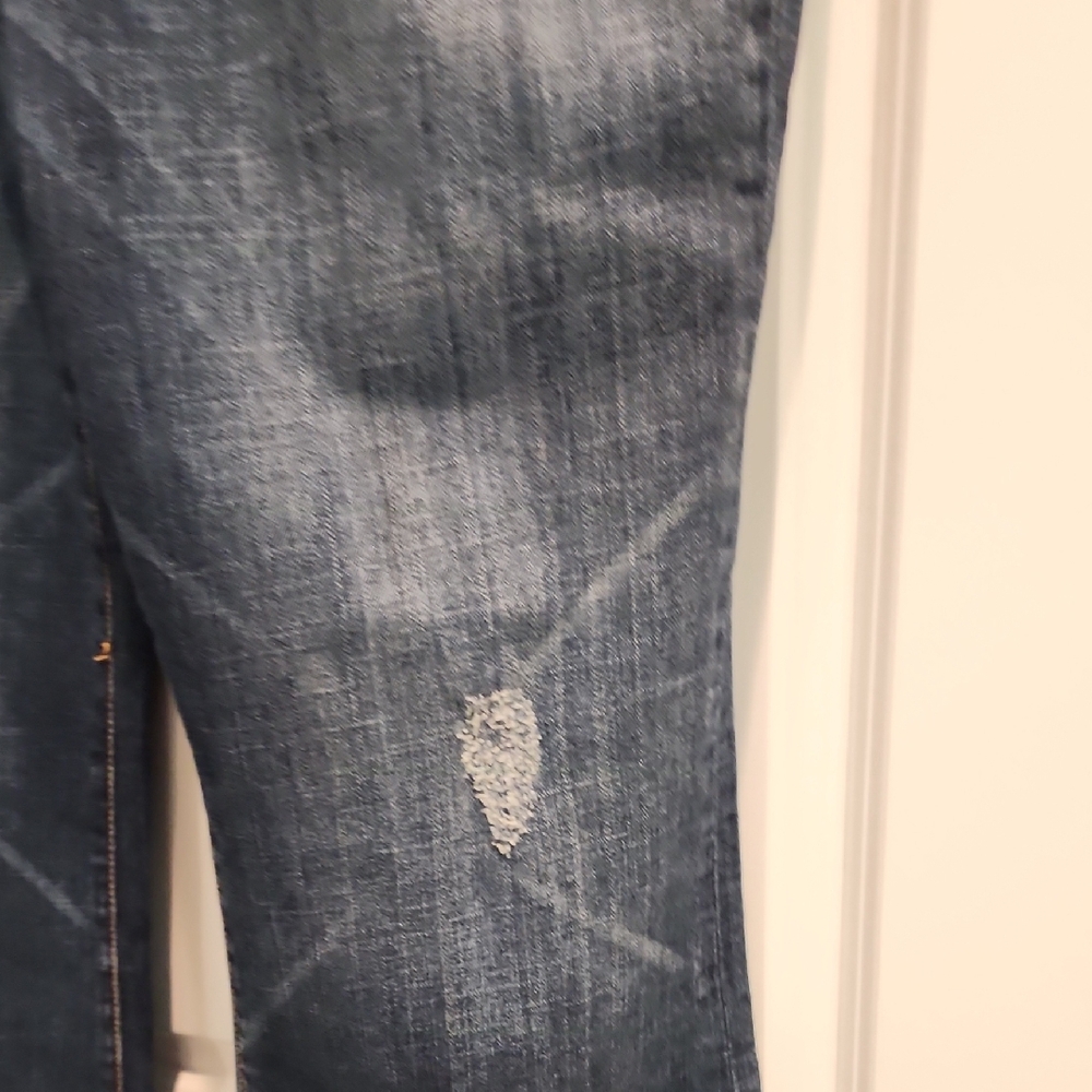 NWT Seven7 Indigo Flare Jeans SIZE 16 - Picture 6 of 15